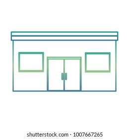 store building isolated icon