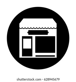 store building isolated icon