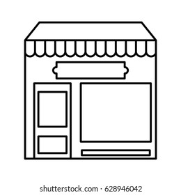 store building isolated icon