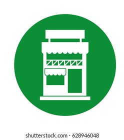 store building isolated icon