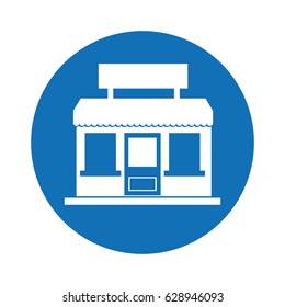 store building isolated icon