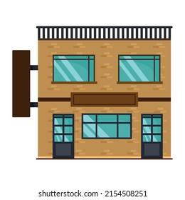 store building with label place