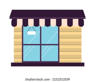 store commerce mockup flat icon