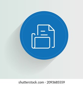 Store digital records icon vector design