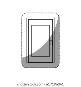 store door isolated icon