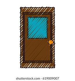 store door isolated icon