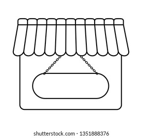store facade isolated icon