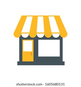 store facade structure isolated icon vector illustration design