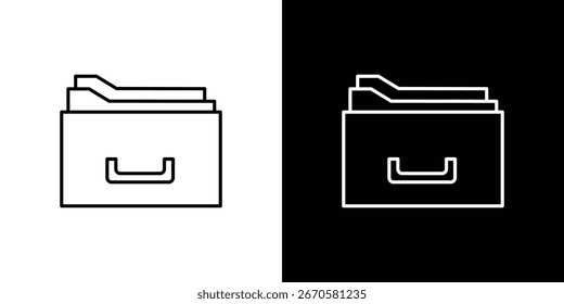 Store files icon collection. Web design, apps.
