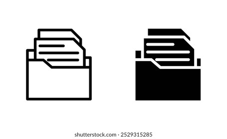 Store files icon concept. Stock vector