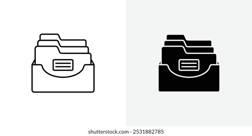 Store files vecor icon set. Stock vector illustrator. EPS 10