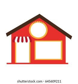 store front building icon