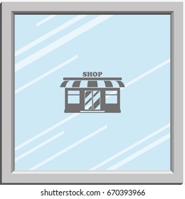 Store front icon.