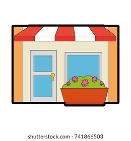 store front isolated icon