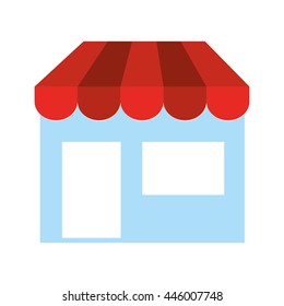 store front isolated icon design, vector illustration  graphic 