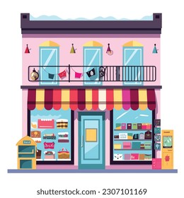 Store front vector illustration isolated