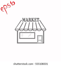 Store grey icon.