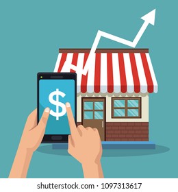 Store growing sales