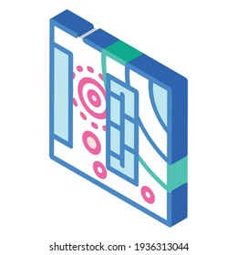 Speicher-Heatmap-Icon-Vektorgrafik. Heizungsschild speichern. einzelne Symbolillustration