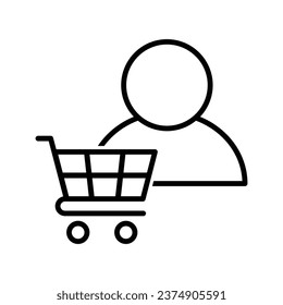 Ladensymbol kaufen Symbol Vektorsymbol 