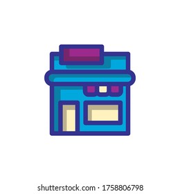 store  icon color style design