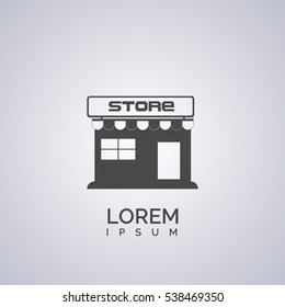 store icon. icon design