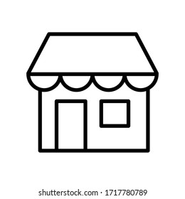 store icon design vector template