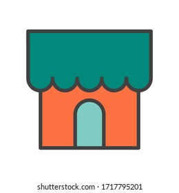 store icon design vector template