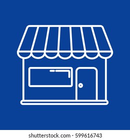  Store icon flat.