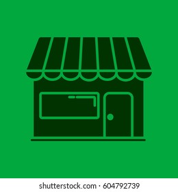  Store icon flat.