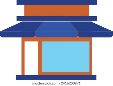 Store icon flat design vector element