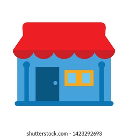ícone de loja. ilustração simples do ícone de vetor de loja para web