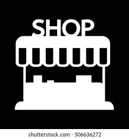 Store icon illustration design