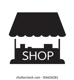 Store icon illustration design