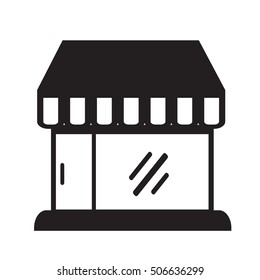 Store icon illustration design