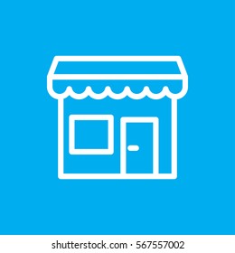 store icon illustration isolated vector sign symbol