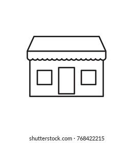 store icon illustration isolated vector sign symbol