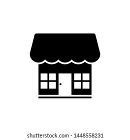 store icon - store isolated, shopping illustration- Vector shop, Shop building icon illustration isolated vector sign symbol