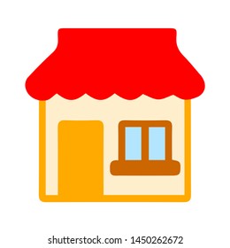 store icon. Logo element illustration. store symbol design. colored collection.  store concept. Can be used in web and mobile