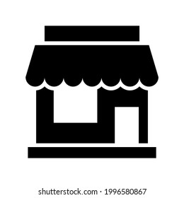 store icon or logo isolated sign symbol vector illustration - high quality black style vector icons
