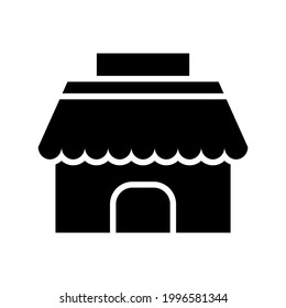 store icon or logo isolated sign symbol vector illustration - high quality black style vector icons
