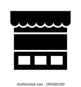 store icon or logo isolated sign symbol vector illustration - high quality black style vector icons

