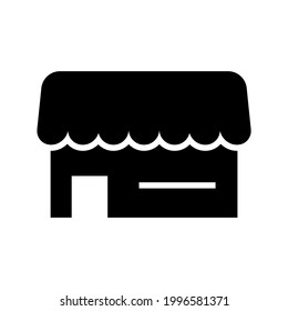 store icon or logo isolated sign symbol vector illustration - high quality black style vector icons
