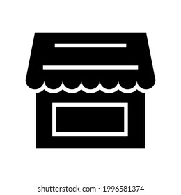 store icon or logo isolated sign symbol vector illustration - high quality black style vector icons
