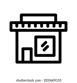 store icon or logo isolated sign symbol vector illustration - high quality black style vector icons

