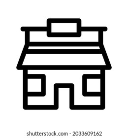 Symbol oder Logo einzeln auf Vorzeichen, Vektorgrafik - hochwertige Vektorsymbole in schwarzem Stil
