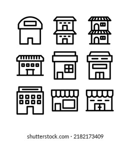 icono de almacenamiento o logotipo símbolo de señas aislado ilustración vectorial - Colección de iconos vectoriales de estilo negro de alta calidad
