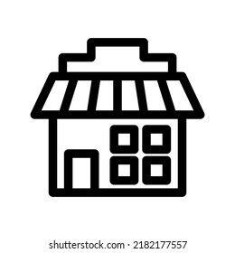 icono de almacenamiento o logotipo símbolo de señalización aislado ilustración vectorial - iconos vectoriales de estilo negro de alta calidad
