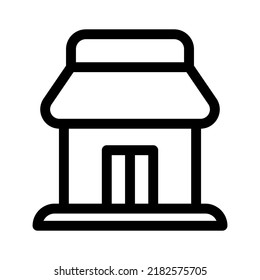 store icon or logo isolated sign symbol vector illustration - high quality black style vector icons
