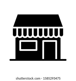 Store icon online. vector shop illustration. vector illustration for graphic and web design. editable icon.